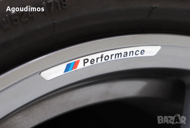 4бр. стикери BMW М Performance за джанти, снимка 4 - Аксесоари и консумативи - 35390830