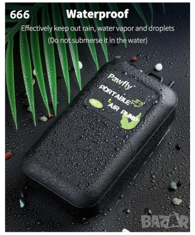 Кислородна помпа на батерии за аквариуми, снимка 5 - Друга електроника - 53983843