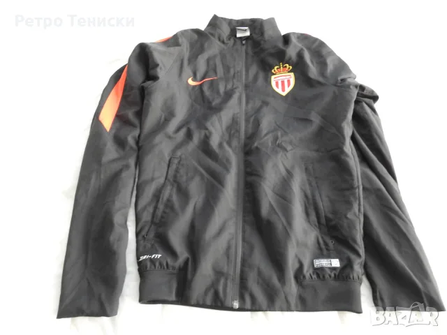 Яке AS Monaco Nike — Мъже размер S Черно