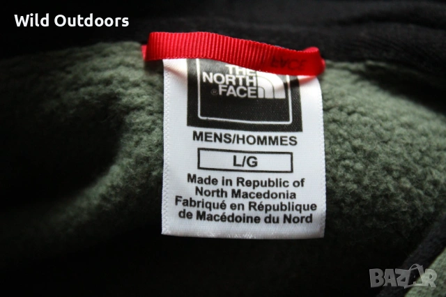 THE NORTH FACE - мъжки спортен суичър, размер L, снимка 3 - Спортни дрехи, екипи - 53114214