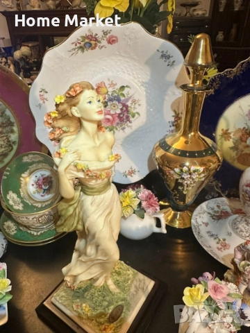 TTORIO TESSARO  ITALY  1991 “Лятна Роза” изключителна красота в стил Art Deco лимитирана серия , снимка 6 - Антикварни и старинни предмети - 52771256