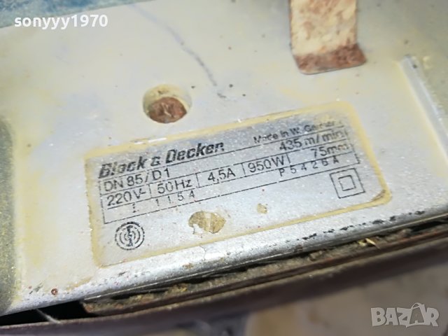 BLACK & DECKER X 2БР-ЛЕНТОВ ШЛАИФ 0609221420, снимка 15 - Други инструменти - 37917062