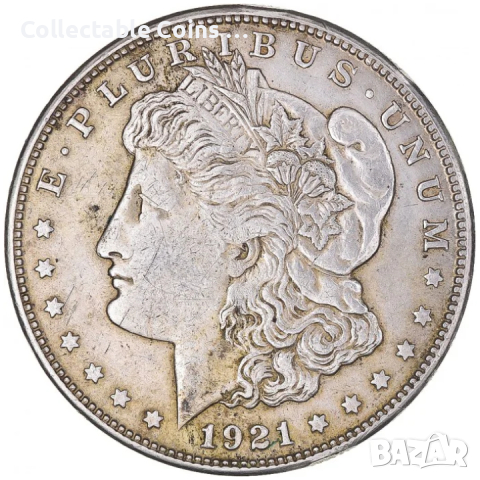 Пиисове и Морган долари, morgan dollar, снимка 4 - Нумизматика и бонистика - 44694136