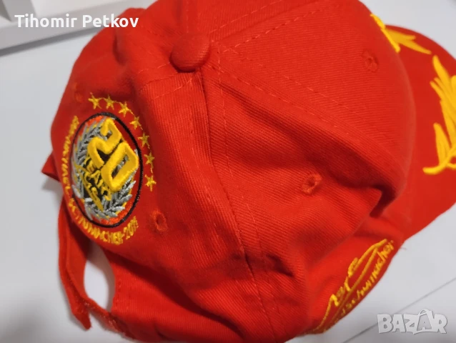 Червена шапка  Михаел Шумахер, снимка 4 - Шапки - 51319183