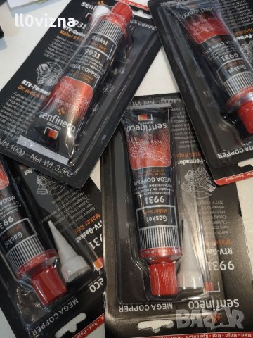 Високотемпературен силикон - червен 100гр.