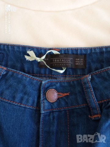 ZARA Trafaluc нова дънкова пола, ХС, снимка 3 - Поли - 39158722