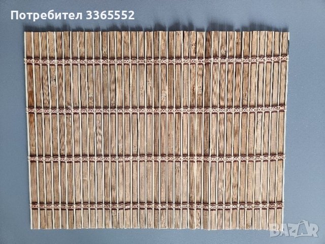 Бамбукова подложка за сервиране и хранене 