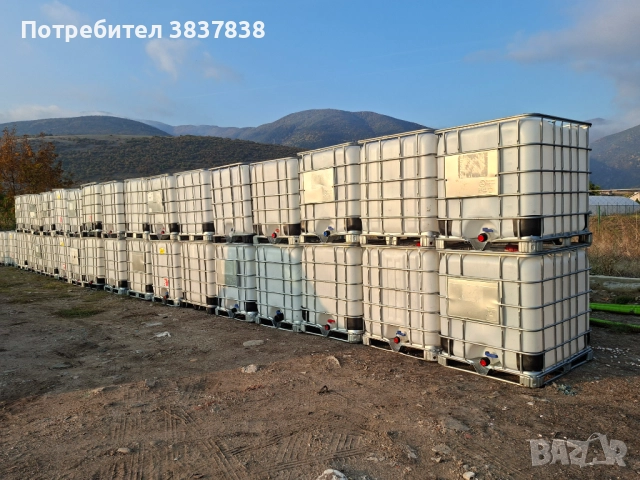 Бидони  ,контейнери 1000л.на цени от 130лв.До 150лв 