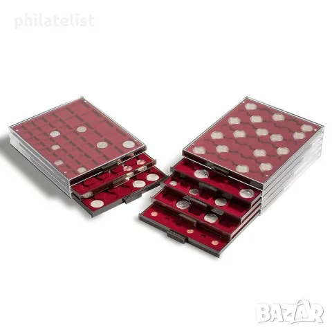 Leuchtturm монети MB кутия, различни размери, снимка 2 - Нумизматика и бонистика - 47828065