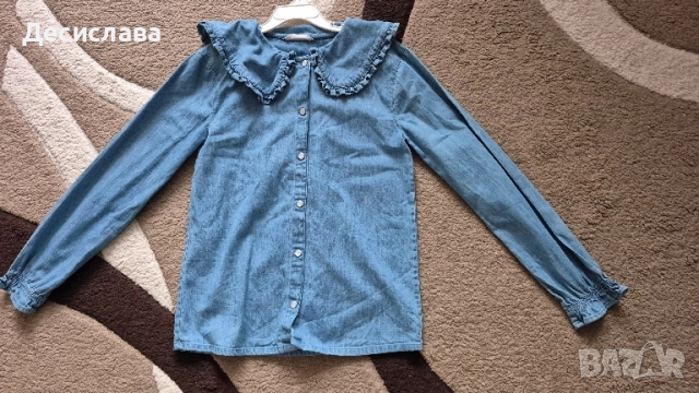 Дънкова риза за момиче John Lewis, 146 см.,11 г.