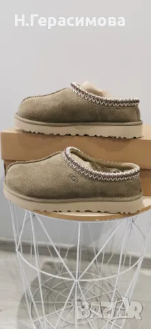 UGG - Велурени чехли Tazz, снимка 6 - Дамски боти - 49185147