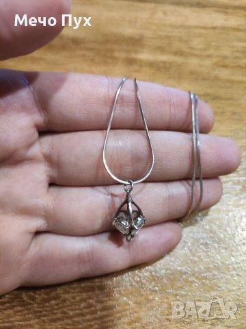 Сребърен синджир (37), снимка 4 - Колиета, медальони, синджири - 38034328