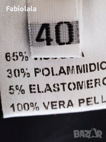 S' Jurk with leather S, снимка 5 - Рокли - 42100290