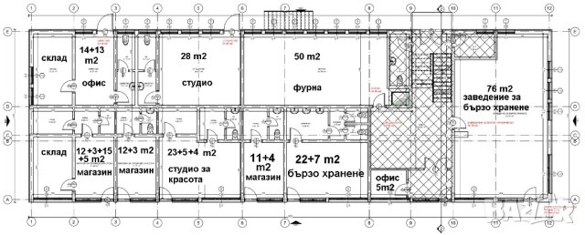 Търговски и складови помещения под наем в Септември, снимка 5 - Магазини - 40824925