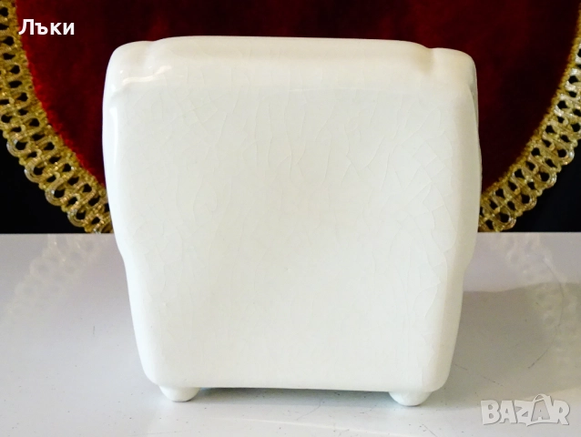 Порцеланов пепелник Кресло,KWU Dehme,W.Germany. , снимка 4 - Антикварни и старинни предмети - 52147332