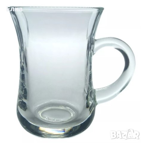 6 стъклени чаши - комплект , снимка 3 - Чаши - 44142860