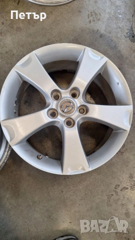 ОРИГИНАЛНИ АЛУМИНИЕВИ ДЖАНТИ ЗА МАЗДА  -5х114,3х67-17цола, снимка 2 - Гуми и джанти - 53947932