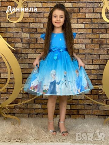 Рокля Елза и Ана, снимка 3 - Детски рокли и поли - 39129431