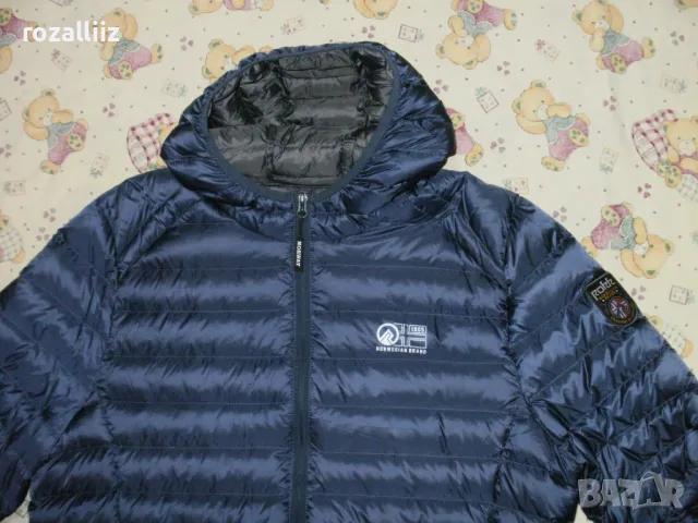 Rokk Norwegian Brand ново преходно гъши пух 2XL, снимка 2 - Якета - 48834674
