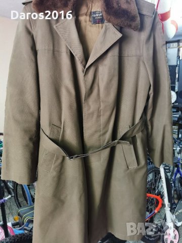 Стар военен шлифер преди 1989 г, снимка 10 - Други ценни предмети - 30001607