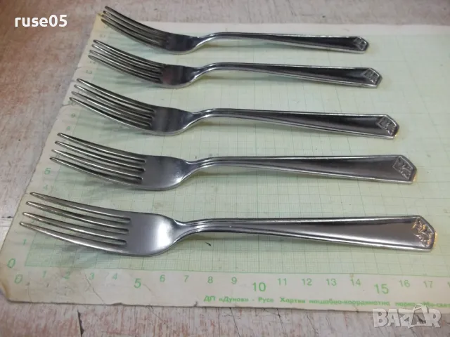 Лот от 5 бр. вилици нови, снимка 2 - Прибори за хранене, готвене и сервиране - 48741809