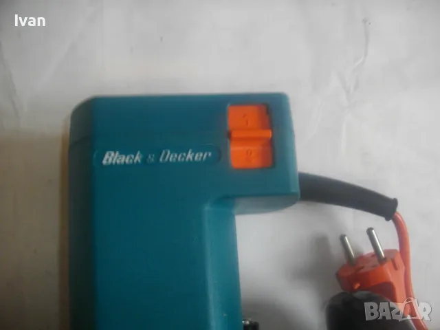 ОРИГИНАЛНА АНГЛИЙСКА ЕЛ. ОБЕРФРЕЗА ЗА ЛЕКИ ОПЕРАЦИИ BLACK DECKER DN66 С ОРИГИНАЛЕН ВОДАЧ 2,3A 480W , снимка 11 - Други инструменти - 49624150