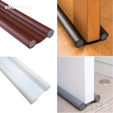 Уплътнение с кожа под вратата, снимка 1