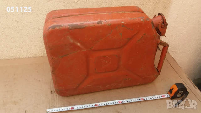 метална туба за гориво - 20 литра , снимка 6 - Антикварни и старинни предмети - 50588703