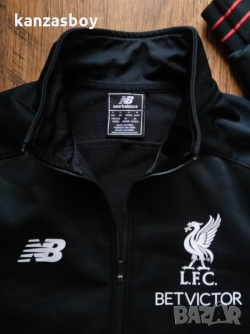 New Balance Fleece Lfc Mens Elite Training Walk Out Jacket - страхотно мъжко горнище, снимка 1 - Спортни дрехи, екипи - 34362639