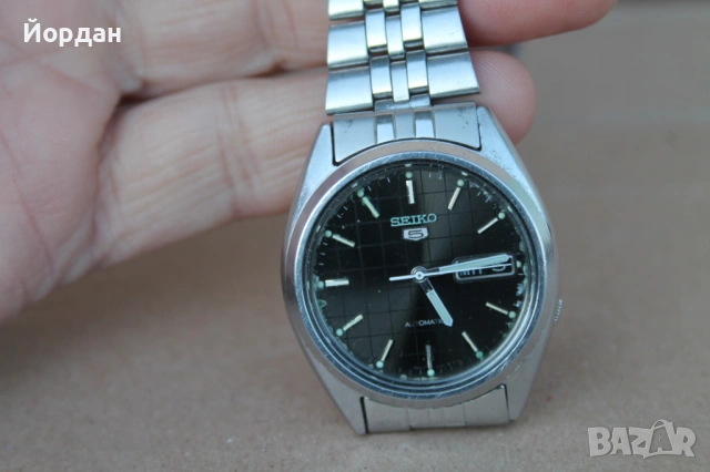 Мъжки автоматичен Японски часовник ''Seiko 5'', снимка 2 - Мъжки - 53999496