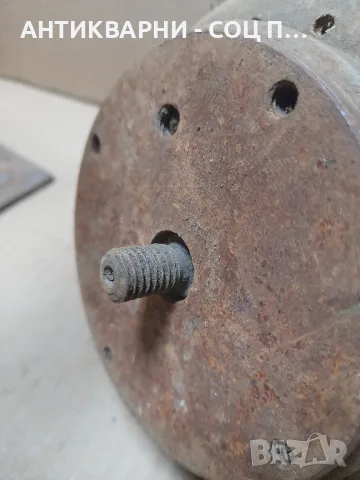 Соц Стара Ръчно Изработена Ръчна Машина Тегло 16кг., снимка 7 - Антикварни и старинни предмети - 48910866