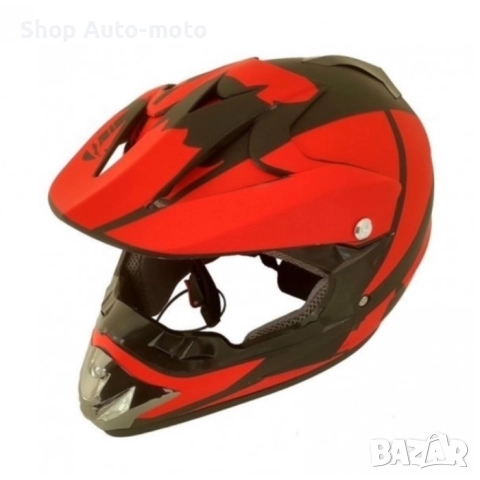 Кросова каска Automat, Размер S, М и L Червен, снимка 3 - Аксесоари и консумативи - 52084623