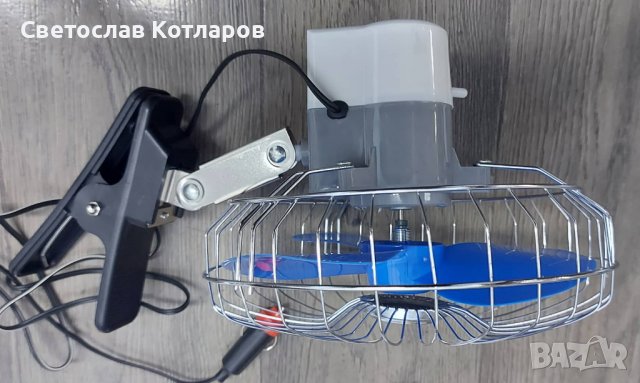 вентилатор на 12 или 24 волта,20см, снимка 2 - Аксесоари и консумативи - 36872105