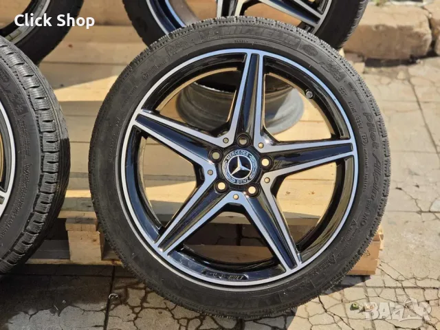 5х112 18 Джанти Mercedes AMG Оригинални C Class w205 Спорт Пакет Ц, снимка 2 - Гуми и джанти - 55805677