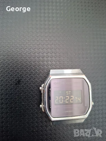Casio Vintage модел A168WE с механизъм 3298., снимка 2 - Мъжки - 55747709
