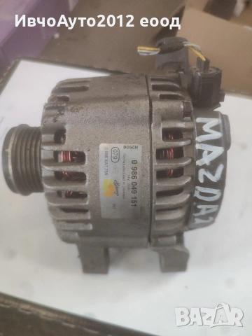 Алтернатор динамо 1.4 hdi mazda 2 ford fiesta peugeot 206, 207 Citroen oe n 0 986 049 151