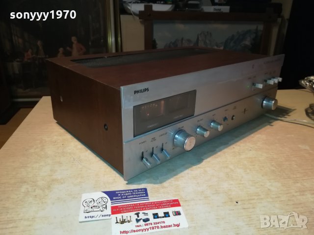 philips stereo amplifier-made in holand-внос switzweland, снимка 6 - Ресийвъри, усилватели, смесителни пултове - 30159268