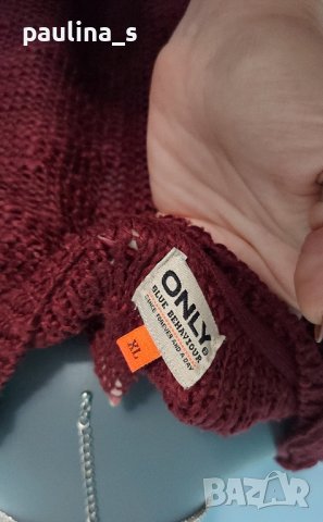 Пуловер тип туника "Only" ® / голям размер , снимка 7 - Туники - 42753486