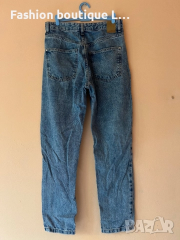 Mom fit дамски дънки 36 размер 100 памук на марката Sinsay 👖👖👖, снимка 4 - Дънки - 52375753