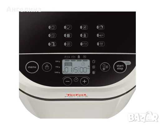 Хлебопекарна, Tefal PF210138, Pain Dore, Breadmaker, 500/750/1 kg, 12 automatic programs, 720W, 3 Le, снимка 5 - Хлебопекарни - 51243651