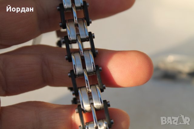 Немска стоманена гривна , снимка 4 - Гривни - 35314216