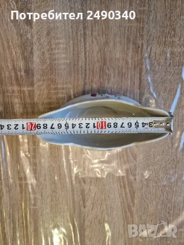 Стара порцеланова сосиера, снимка 5 - Антикварни и старинни предмети - 47558430