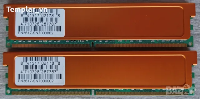 GEIL Orange 2x1 GB DDR2 1066 PC2 8500 / Corsair, Samsung ,Mushkin 2x1 GB 2x1 GB DDR2 800