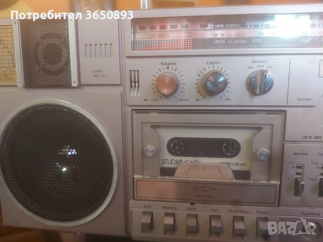 ретро касетофон , снимка 4 - Други - 54170277