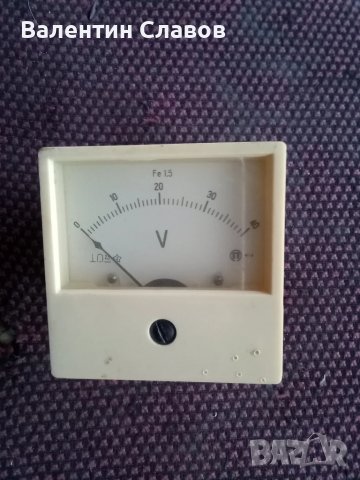 Волтметър 0-40 V DC