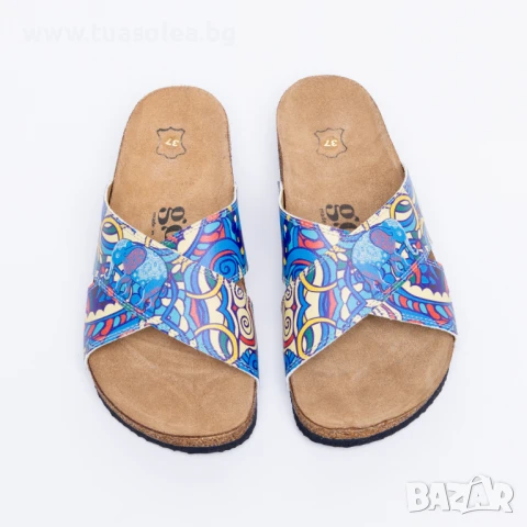 🥁 Намаление - Летни ортопедични чехли с велурена стелка | Марка Tuasolea, снимка 1