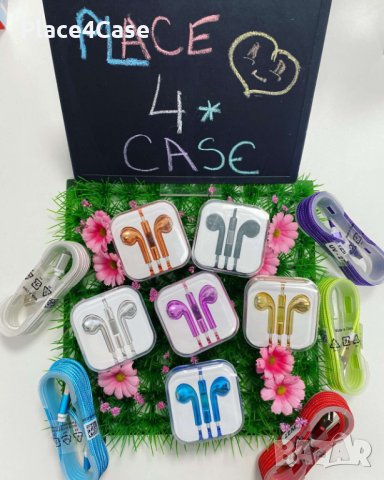 Цветни слушалки с 3.5мм jack, снимка 3 - Слушалки, hands-free - 38469450