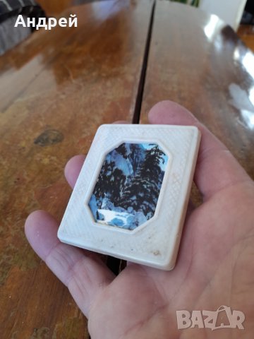 Старо Дамско джобно огледало,огледалце #6, снимка 3 - Други ценни предмети - 44290318