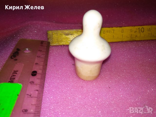 СТАРО ПОРЦЕЛАНОВО КАПАЧЕ 42891, снимка 8 - Други ценни предмети - 44299374