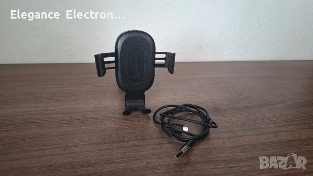Baseus BSWC10 стойка за телефон с безжично зареждане (10W)